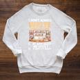 I Don't Always Write Sometimes I Eat And Sleep Book Author Raglan Sleeve Sweatshirt Heather Mustard