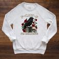 F-CAW-F I'm Reading Crow Book Lover Introvert Meme Raglan Sleeve Sweatshirt Heather Mustard
