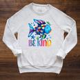 Kids Be Kind Rainbow Scale Fish Teacher Reading Book Toddler Raglan Sleeve Sweatshirt Heather Mustard Kids Be Kind Rainbow Scale Fish Teacher Reading Book Toddler Raglan Sleeve Sweatshirt Heather Mustard