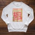 Library Card Buy Me Books And Tell Me I'm Pretty Pink Raglan Sleeve Sweatshirt Heather Mustard