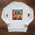 Parrot Love Reading And Parrots Child Book Lover Raglan Sleeve Sweatshirt Heather Mustard Parrot Love Reading And Parrots Child Book Lover Raglan Sleeve Sweatshirt Heather Mustard