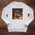Raccoon I Live Here Now Book Lover Racoon Reading Book Raglan Sleeve Sweatshirt Heather Mustard Raccoon I Live Here Now Book Lover Racoon Reading Book Raglan Sleeve Sweatshirt Heather Mustard