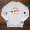 Read Books Lift Weights Fight Fascists Reading Lover Bookish Raglan Sleeve Sweatshirt Heather Mustard