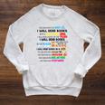 Read My Shirt Day For Kids Boy Girls i Will Read Books Raglan Sleeve Sweatshirt Heather Mustard