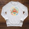 Reading Better Reader Read Book Lover Kids Raglan Sleeve Sweatshirt Heather Mustard