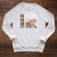 Reading Book Lover I'm Ok Bookworm Librarian Reader Raglan Sleeve Sweatshirt Heather Mustard Reading Book Lover I'm Ok Bookworm Librarian Reader Raglan Sleeve Sweatshirt Heather Mustard