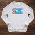 Reading Books Joke My Weekend Is All Booked Bookworm Reader Raglan Sleeve Sweatshirt Heather Mustard