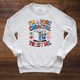 Reading Outfit I’m a Book Character For Teachers And Raglan Sleeve Sweatshirt Heather Mustard