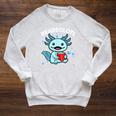 Readsolotl Cute Axolotl Read Book Ambystoma Mexicanum Kids Raglan Sleeve Sweatshirt Heather Mustard Readsolotl Cute Axolotl Read Book Ambystoma Mexicanum Kids Raglan Sleeve Sweatshirt Heather Mustard