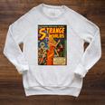 Sci Fi Pin Up Girl Science Fiction Vintage Horror Comic Book Raglan Sleeve Sweatshirt Heather Mustard Sci Fi Pin Up Girl Science Fiction Vintage Horror Comic Book Raglan Sleeve Sweatshirt Heather Mustard