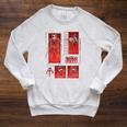 Star Wars The Book Of Boba Fett Sketch Panels Raglan Sleeve Sweatshirt Heather Mustard
