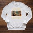 I Stay Home I Read Books I Pet My Cat I Regret Nothing Cat Raglan Sleeve Sweatshirt Heather Mustard