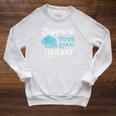 Support Your Local Library For Book Lovers And Readers Raglan Sleeve Sweatshirt Heather Mustard