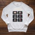 Thriller Reader Things I Do In My Spare Time Book Lover Raglan Sleeve Sweatshirt Heather Mustard