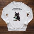 At Times I Think To Myself Drop The Book And Get Stuff Done Raglan Sleeve Sweatshirt Heather Mustard