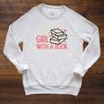 Never Underestimate Power Of Girl With Book Bookworm Women Raglan Sleeve Sweatshirt Heather Mustard Never Underestimate Power Of Girl With Book Bookworm Women Raglan Sleeve Sweatshirt Heather Mustard