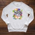 Unearth A Story Reading Book Summer Book Lover Raglan Sleeve Sweatshirt Heather Mustard Unearth A Story Reading Book Summer Book Lover Raglan Sleeve Sweatshirt Heather Mustard