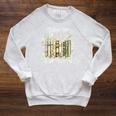 Vintage Floral Bookshelf I Have No Shelf Control Book Lovers Raglan Sleeve Sweatshirt Heather Mustard