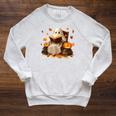 Vintage Ghost Reading Book Pumpkin Halloween Books Lover Raglan Sleeve Sweatshirt Heather Mustard Vintage Ghost Reading Book Pumpkin Halloween Books Lover Raglan Sleeve Sweatshirt Heather Mustard