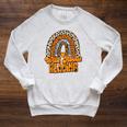 Wild About Reading Books Teacher Leopard Rainbow Men Women Kids Raglan Sleeve Sweatshirt Heather Mustard Wild About Reading Books Teacher Leopard Rainbow Men Women Kids Raglan Sleeve Sweatshirt Heather Mustard