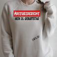 23rd Birthday Guest Book Raglan Sleeve Sweatshirt Heather Forest