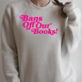 Bans Off Our Books Library Reading Freedom Raglan Sleeve Sweatshirt Heather Forest