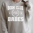 Book Club Babes Raglan Sleeve Sweatshirt Heather Forest