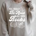 Book Fan Reader Bookworm I Need All These Books Raglan Sleeve Sweatshirt Heather Forest Book Fan Reader Bookworm I Need All These Books Raglan Sleeve Sweatshirt Heather Forest