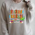 Book Lover Distracted By Books & Dragons Bookworm Raglan Sleeve Sweatshirt Heather Forest