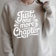 Book Lover Reading Quote Just One More Chapter Writer Raglan Sleeve Sweatshirt Heather Forest Book Lover Reading Quote Just One More Chapter Writer Raglan Sleeve Sweatshirt Heather Forest