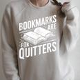 Bookmarks Quote Library Book Reader Raglan Sleeve Sweatshirt Heather Forest Bookmarks Quote Library Book Reader Raglan Sleeve Sweatshirt Heather Forest