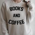 Books And Coffee Reading Lover Raglan Sleeve Sweatshirt Heather Forest Books And Coffee Reading Lover Raglan Sleeve Sweatshirt Heather Forest