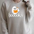 Booooks Halloween Cute Ghost Reading Library Books Raglan Sleeve Sweatshirt Heather Forest Booooks Halloween Cute Ghost Reading Library Books Raglan Sleeve Sweatshirt Heather Forest
