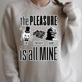 Cat Chocolate Books All Mine Raglan Sleeve Sweatshirt Heather Forest Cat Chocolate Books All Mine Raglan Sleeve Sweatshirt Heather Forest