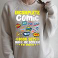Comics Collector Gear Comic Book Collecting Comics Lover Raglan Sleeve Sweatshirt Heather Forest