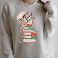 Cute Dragon Reading Cat Books Dragon Raglan Sleeve Sweatshirt Heather Forest Cute Dragon Reading Cat Books Dragon Raglan Sleeve Sweatshirt Heather Forest