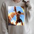 David And Goliath Bible Book Samuel King David Anime Manga Raglan Sleeve Sweatshirt Heather Forest David And Goliath Bible Book Samuel King David Anime Manga Raglan Sleeve Sweatshirt Heather Forest
