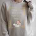Disney Beauty And The Beast Group Shot What I Love Most Book Raglan Sleeve Sweatshirt Heather Forest