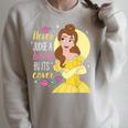 Disney Princess Never Judge A Book By Its Cover Raglan Sleeve Sweatshirt Heather Forest