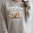 Floral Book Women Love Reading I Closed My Book To Be Here Raglan Sleeve Sweatshirt Heather Forest