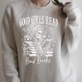 Good Girls Read Bad Books Smut Reader Dark Romance Premium Tri-Blend Raglan Sleeve Sweatshirt Heather Forest Good Girls Read Bad Books Smut Reader Dark Romance Premium Tri-Blend Raglan Sleeve Sweatshirt Heather Forest
