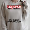 Guest Book 25th Birthday Man Woman 25th Birthday Decoration Raglan Sleeve Sweatshirt Heather Forest