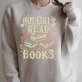 Hot Girls Read Books Reading Bookworm Raglan Sleeve Sweatshirt Heather Forest Hot Girls Read Books Reading Bookworm Raglan Sleeve Sweatshirt Heather Forest
