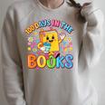 HUGvyn Preppy 100 Days In The Books Teacher Reading Coffee Raglan Sleeve Sweatshirt Heather Forest HUGvyn Preppy 100 Days In The Books Teacher Reading Coffee Raglan Sleeve Sweatshirt Heather Forest