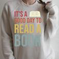 It's A Good Day To Read A Book Vintage Raglan Sleeve Sweatshirt Heather Forest It's A Good Day To Read A Book Vintage Raglan Sleeve Sweatshirt Heather Forest