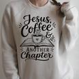 Jesus Coffee Another Chapter Christian Books Faith Raglan Sleeve Sweatshirt Heather Forest Jesus Coffee Another Chapter Christian Books Faith Raglan Sleeve Sweatshirt Heather Forest