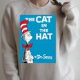 Kids Dr Seuss The Cat In The Hat Book Cover Performance Raglan Sleeve Sweatshirt Heather Forest