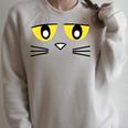 Library Teacher Reading Day Book Character Costume Blue Cat Raglan Sleeve Sweatshirt Heather Forest