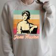 Literary Book Club Fans Vintage Jane Austen Raglan Sleeve Sweatshirt Heather Forest Literary Book Club Fans Vintage Jane Austen Raglan Sleeve Sweatshirt Heather Forest