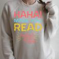 Made You Read Librarian Book Reader Library Book Premium Tri-Blend Raglan Sleeve Sweatshirt Heather Forest